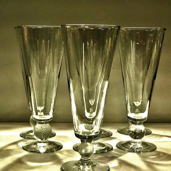 Vintage Beer Glasses Etsy