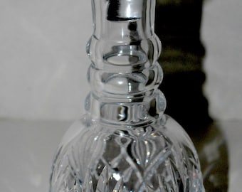 Galway  Irish crystal decanter diamond cut crystal   hand cut crystal vintage barware wedding engagement gift