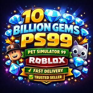 PS99 10/B Gems ( pet simulator 99 ) ps99