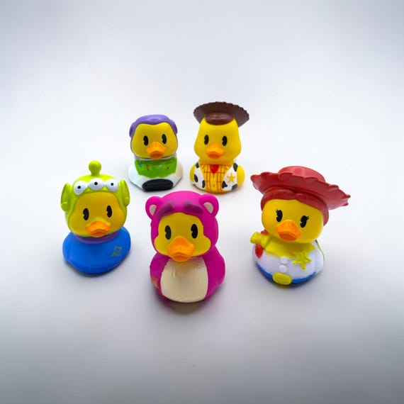Toy Story Character Rubber Ducks | Woody, Buzz Lightyear, Lotzo, Little Green Men