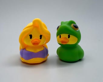 Verstrickte Badeenten | Rapunzel, Pascal