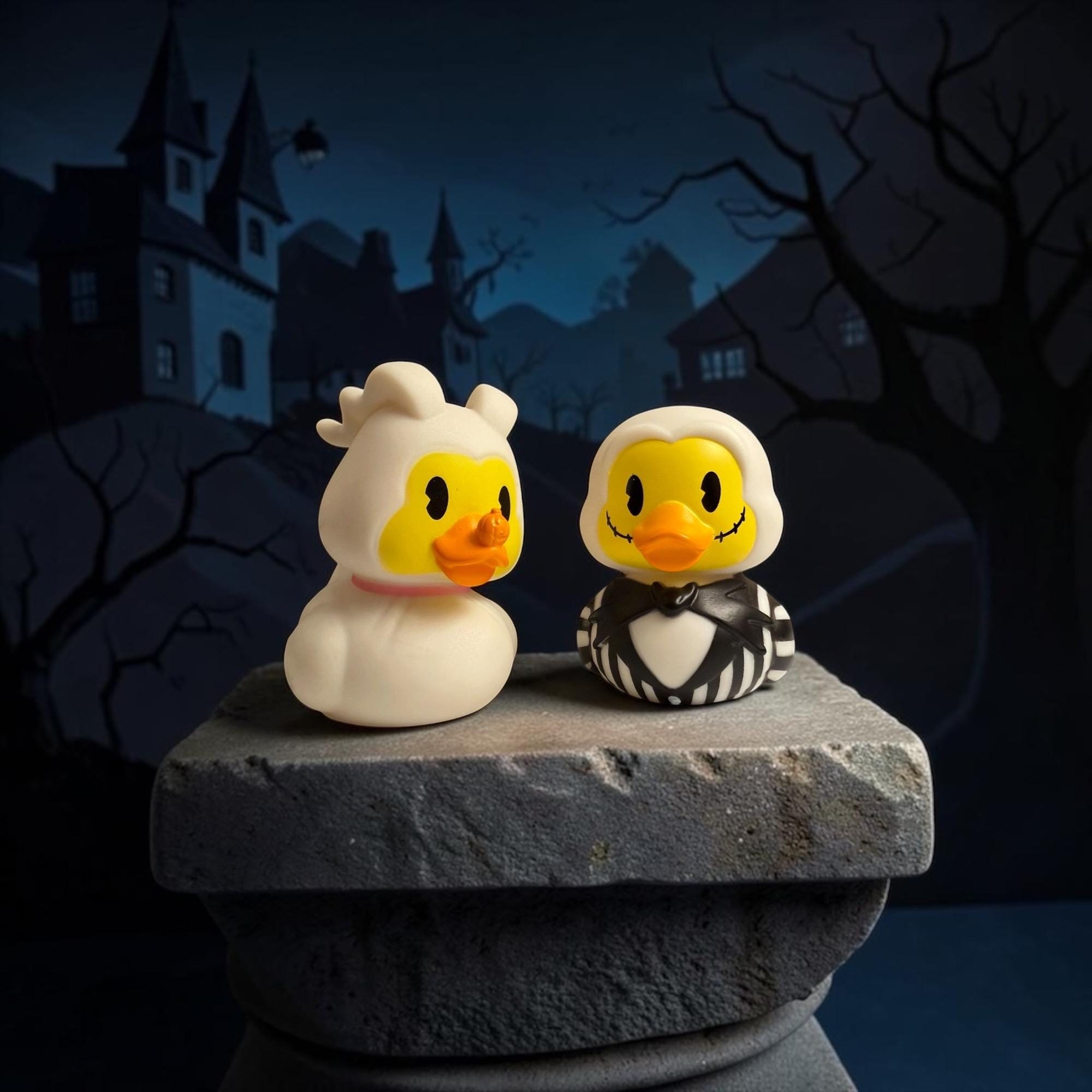 Creepy Duckドナルドダック 限定フィギュア 87/200edition Nightmare Before Christmas Rubber Ducks - Etsy