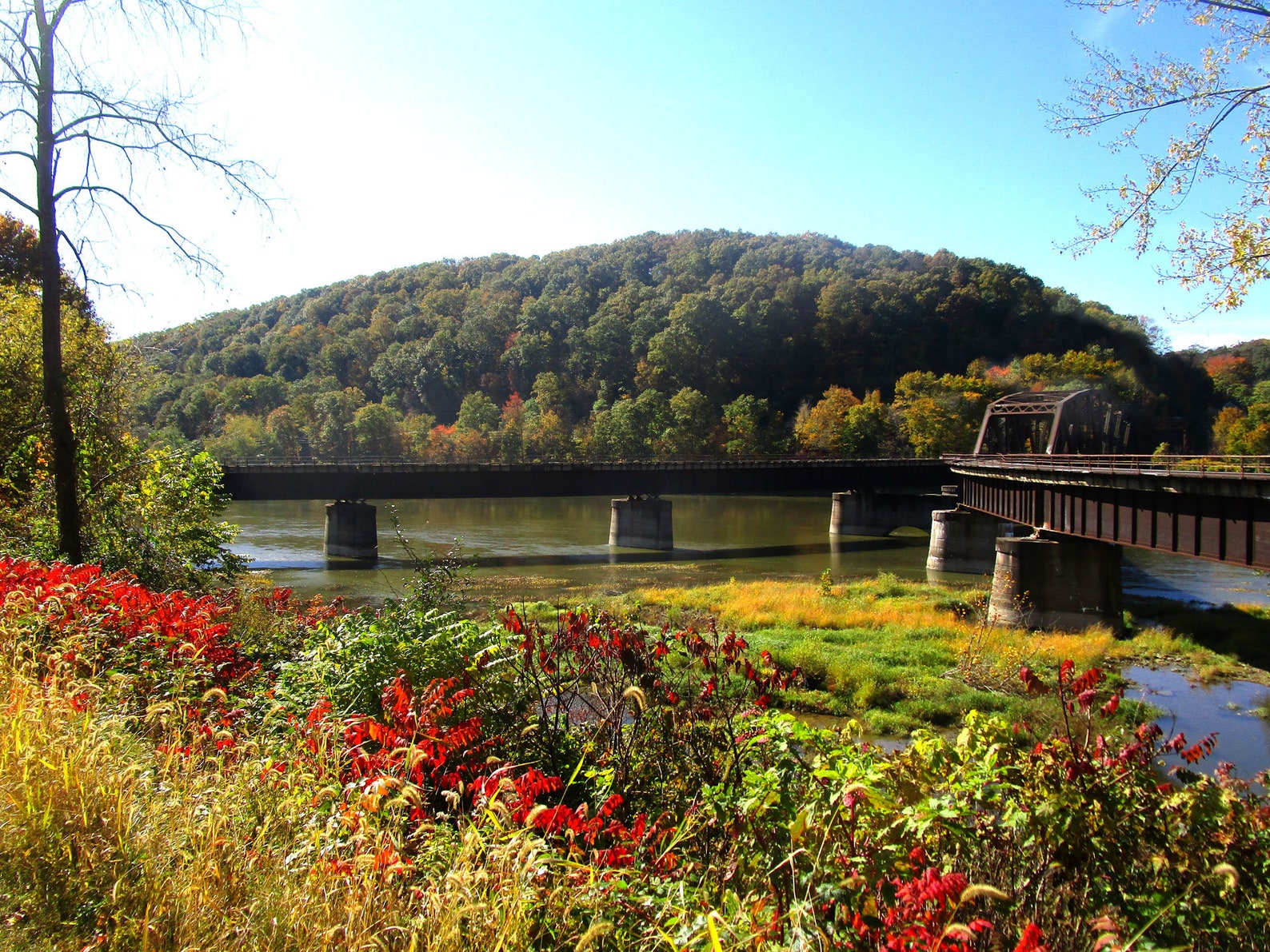 Oil City Pennsylvania Railroad Bridge/Wye Bridge Photo Print Etsy