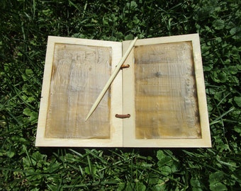 Ancient Rome-inspired wax writing tablet