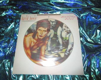 David Bowie Limited Diamond Dogs picture disc rare numbered