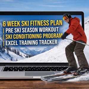 6 Week Ski Fitness Plan | Pre-Season Workout Program (Excel Tracker)