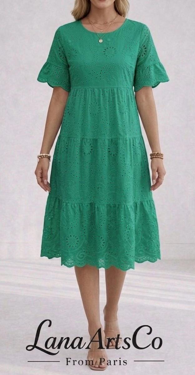 Emerald Green Short Dress - Etsy