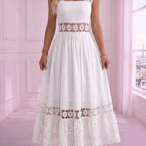 red flower lace prom dress Red Spaghetti Straps Appliques Floral A-Line Long Prom Dress with Slit   Modsele
