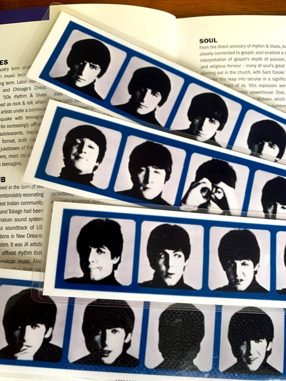 Beatles Bookmark - Hard Days Night (John, Paul George or Ringo)