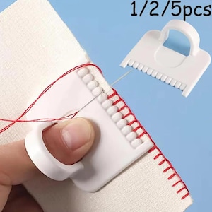Sewing Guide Template Kit – Consistent 3mm Stitch Spacing Tool for Fabric, Embroidery, Leathercraft