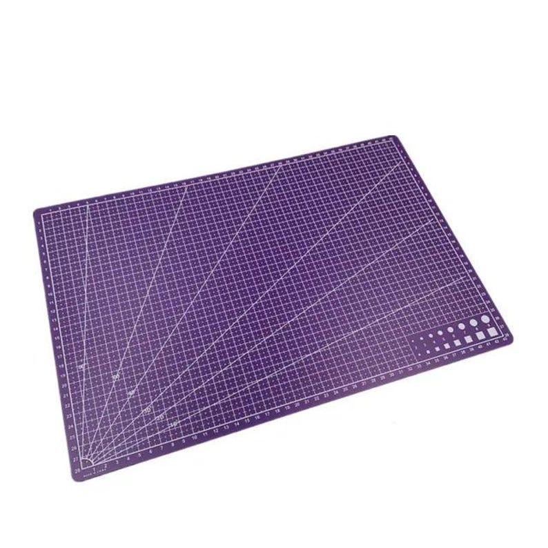 Selbstheilende Schneidematte Handwerk Gravurbrett DIY Papierschnittauflage Hochelastisch Langlebig Handwerk Schneidematte Purple