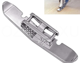 Narrow Zipper Presser Foot for Husqvarna Viking Sewing Machines, Edge Stitching Tool