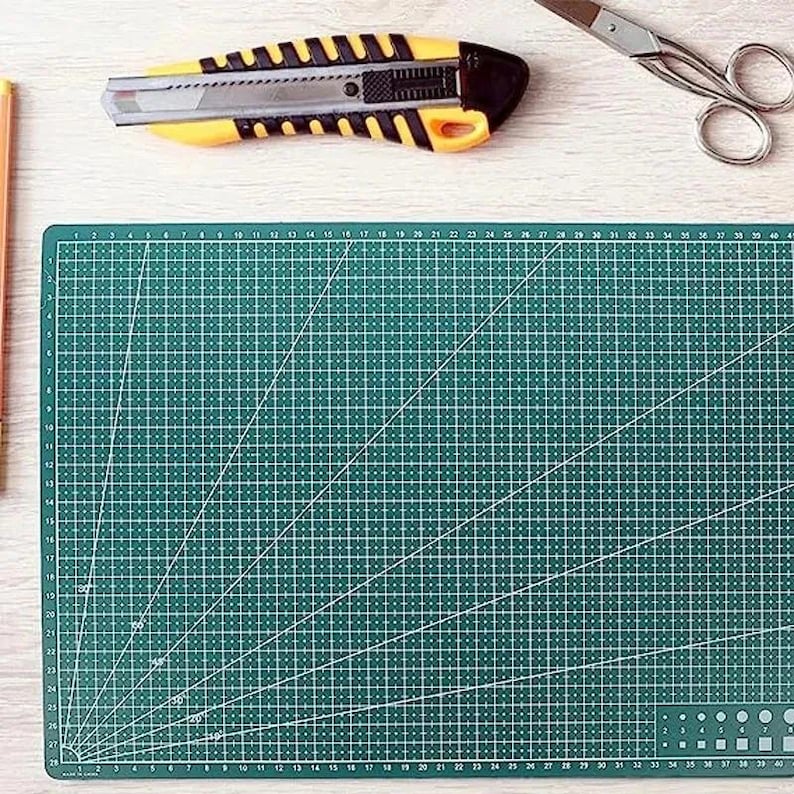 Selbstheilende Schneidematte Handwerk Gravurbrett DIY Papierschnittauflage Hochelastisch Langlebig Handwerk Schneidematte Bild 3