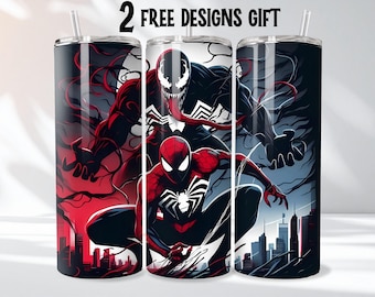 Spiderman Tumbler Wrap 20 OZ Action Hero Tumbler Sublimation Cartoon Character Tumbler Wrap Hero Tumbler Wrap Designs Digital Download