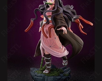 Nezuko Kamado - Demon Slayer Kimetsu no Yaiba Archivo STL (Descarga digital)