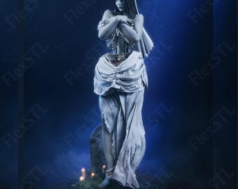 Undead Bride STL File - 3D Printable (Digital Download)