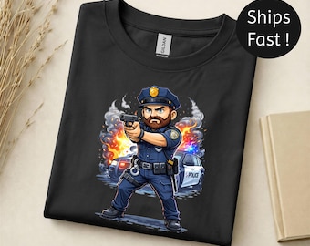 Politieshirt, cadeau agent, wetshandhavingsshirt