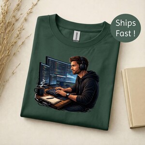 Koszulka programisty, prezent dla programisty, koszulka dla programisty zdjęcie 3