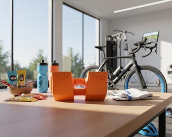 Zwift Ride Handlebar Storage Tray – Remote Holder, Snack & Phone Organizer, Clean Setup Upgrade