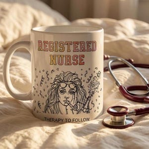 Lustige Tasse Krankenschwester, Geschenk Examen Pflege, Registered Nurse Tasse, Geschenk Pflegekraft, Klinik Humor, Abschluss Pflege