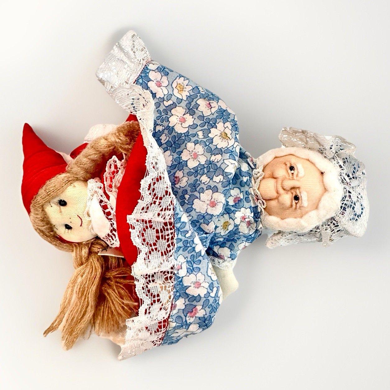 Regency Toys Topsy Turvy Doll Little Red Riding Hood Vintage