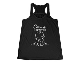 Coming This Winter baby bump tank