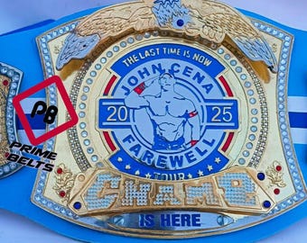 Spinner Farewell john cena Tour 2025 Cintura da titolo Spinner Championship 4 mm zinco