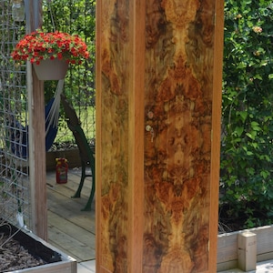 Laura's Willow Burl Art Furniture Jewelry Armoire