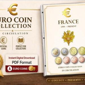 Euro Coins Collection - Etsy