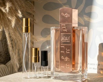 Lattafa Angham Second Song Decant - Pear Blossom Vanilla Arab Fragrance - Travel Size Sample Spray