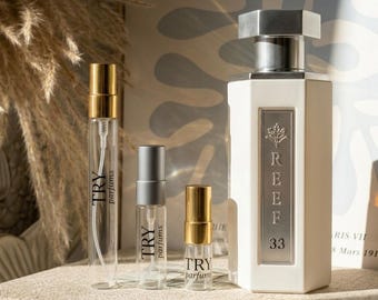 Reef 33 White Decant - Authentic Niche Arab Fragrance - Travel Size Glass Spray