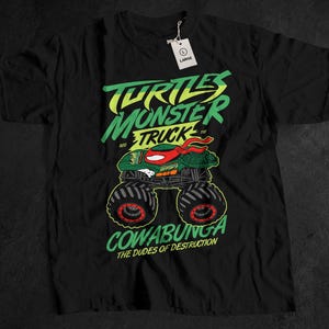 Unisex Retro Animation Tee, Classic Cartoon Graphic, Ninja Warrior Fans, Holiday Present