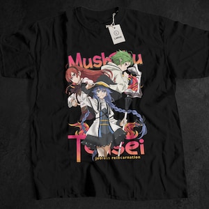 Unisex Fantasy T-Shirt, Isekai Magic, Adventure Series, Japan Style, Weeb Gift, Otaku Fan
