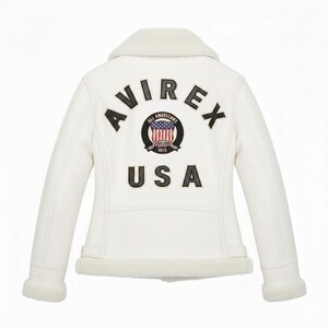 Women’s B3 Bomber Jacket Aviator Sheepskin Leather Faux Fur Lined USA Patch Flight Winter Pilot Jacket Gift for Her