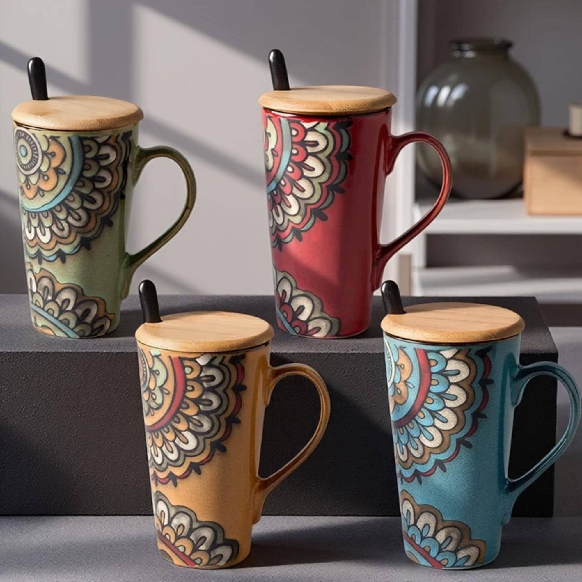 Bambus henkel becher - Etsy.de