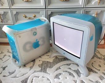 Apple Ibook G3 Clamshell Blueberry 300mhz 544MB RAM 128GB