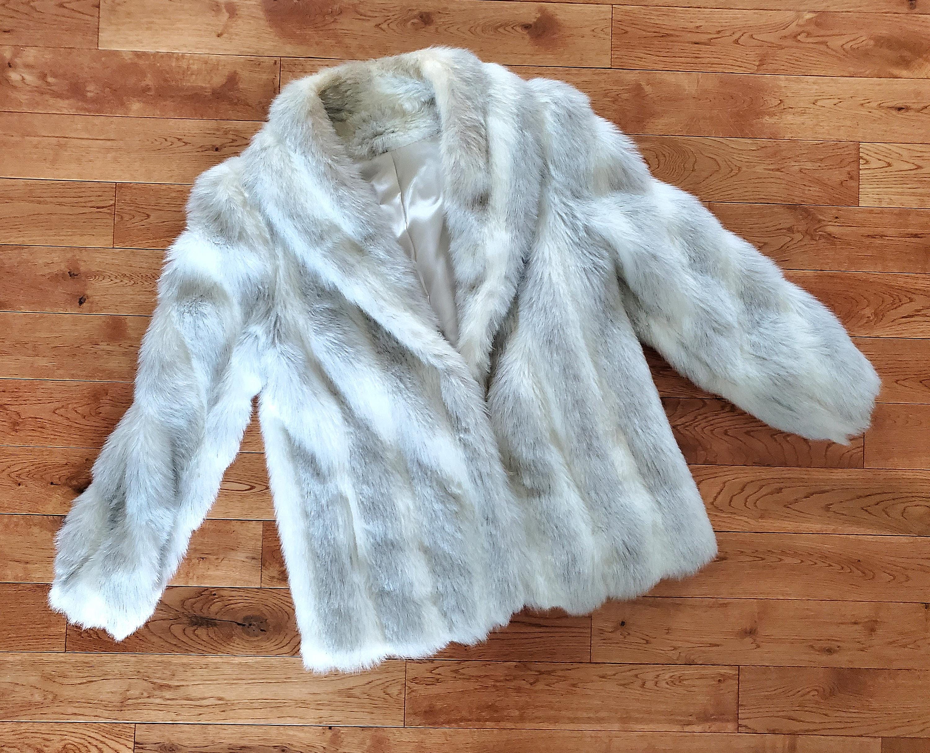 Vintage 80s Fur Jacket - Etsy