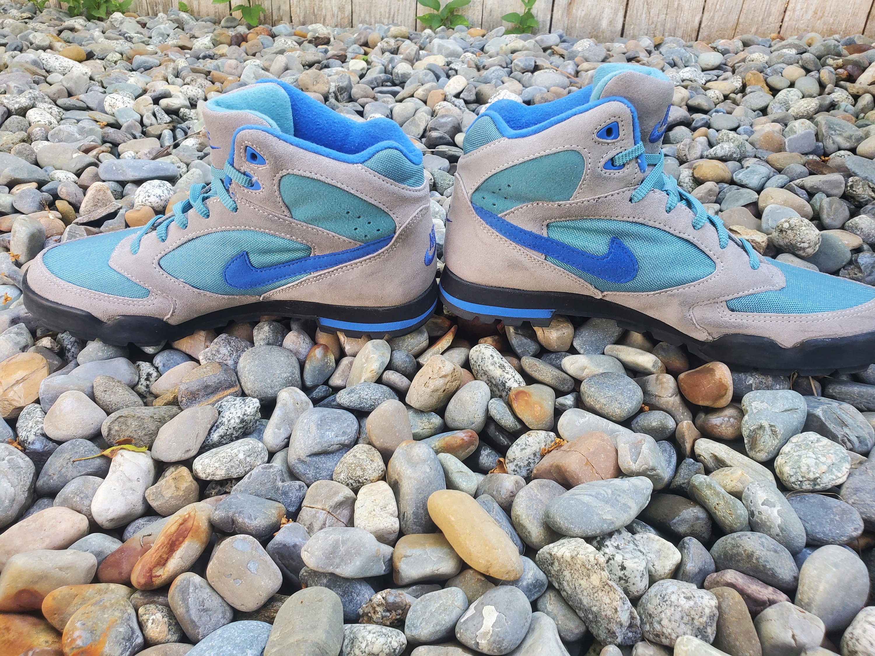 Vintage 1992 Nike Caldera Suede Hiking Boots Grey - Etsy