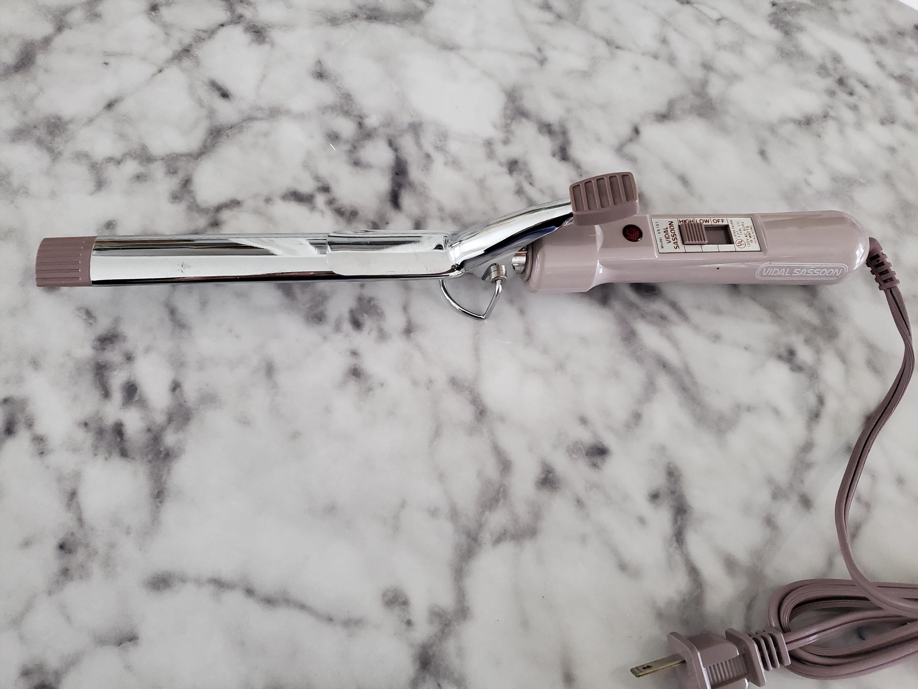 VIDAL SASSOONシザース Vintage Vidal Sassoon Flat Curling Iron - Zig Zag Curling