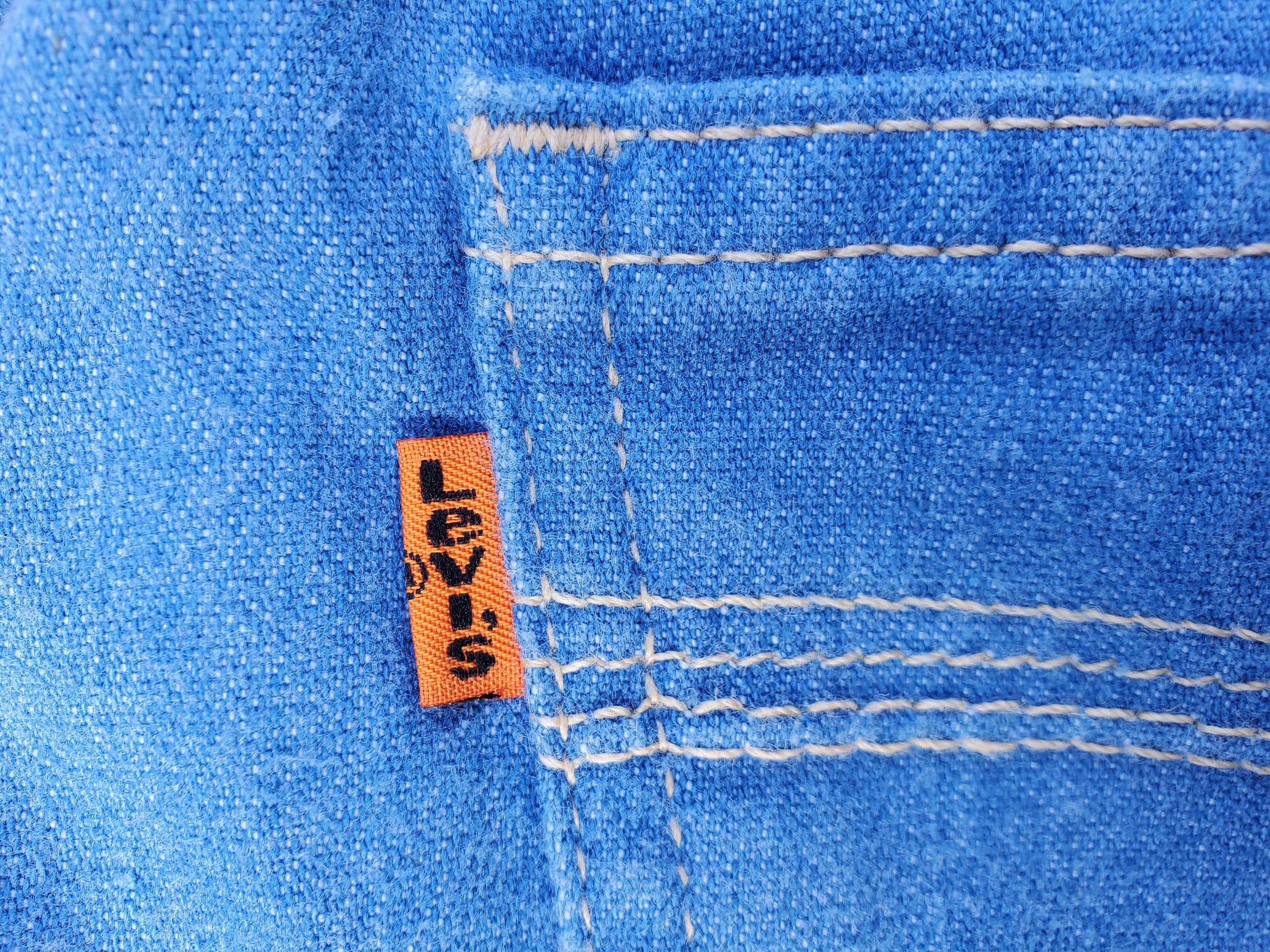 Incredible Plus Size Vintage 70s Orange Tab Levi's For Men With a Sko –  Black Market Vintage