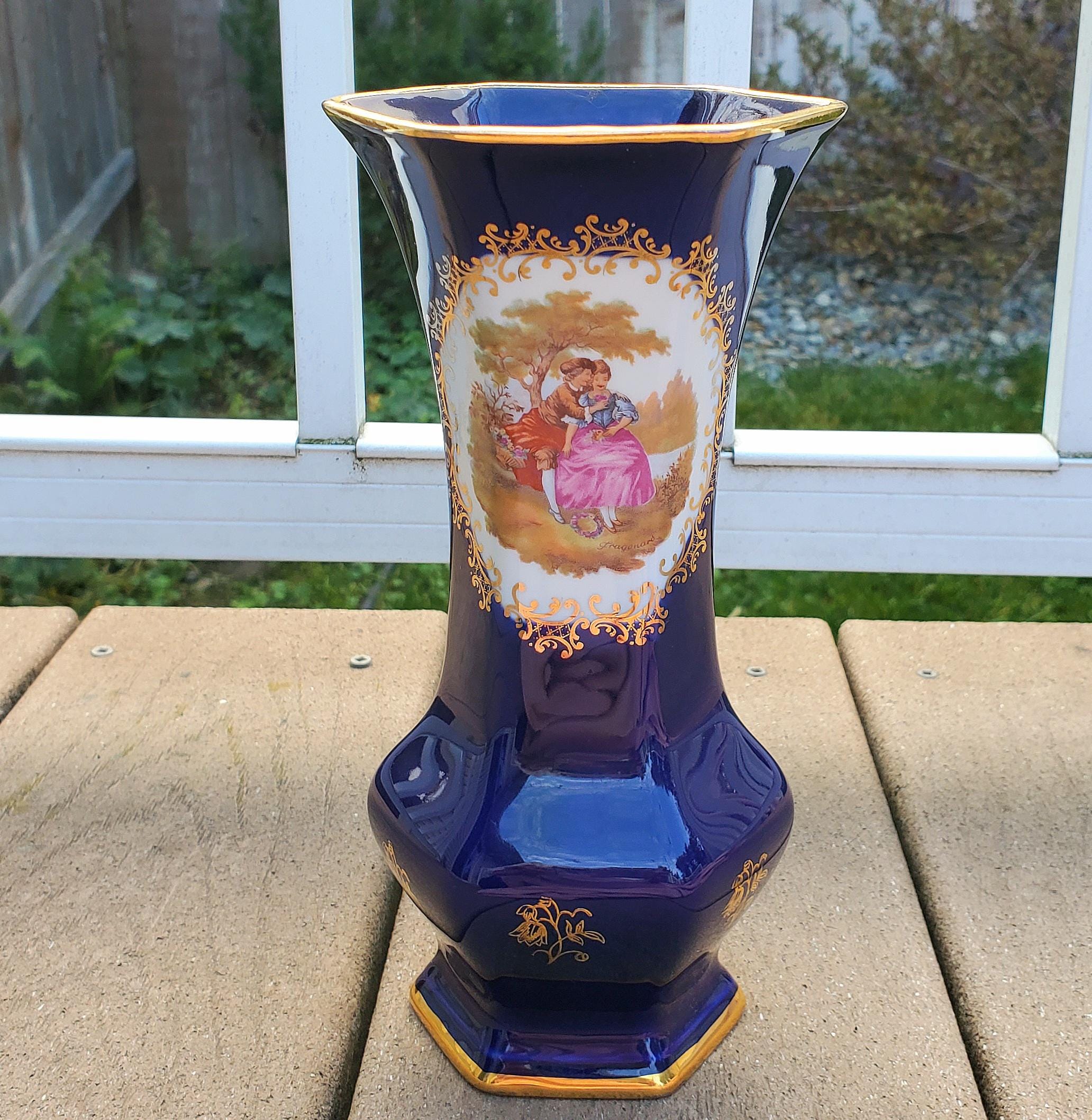 花瓶・フラワースタンド LIMOGES Made in France LIMOGES リモージュ フランス製 陶器 水差し 花器 花瓶 | pétillante