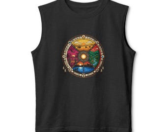 Rad der Medizin Tank Top | Native-Wheel of Medizin-Kunst