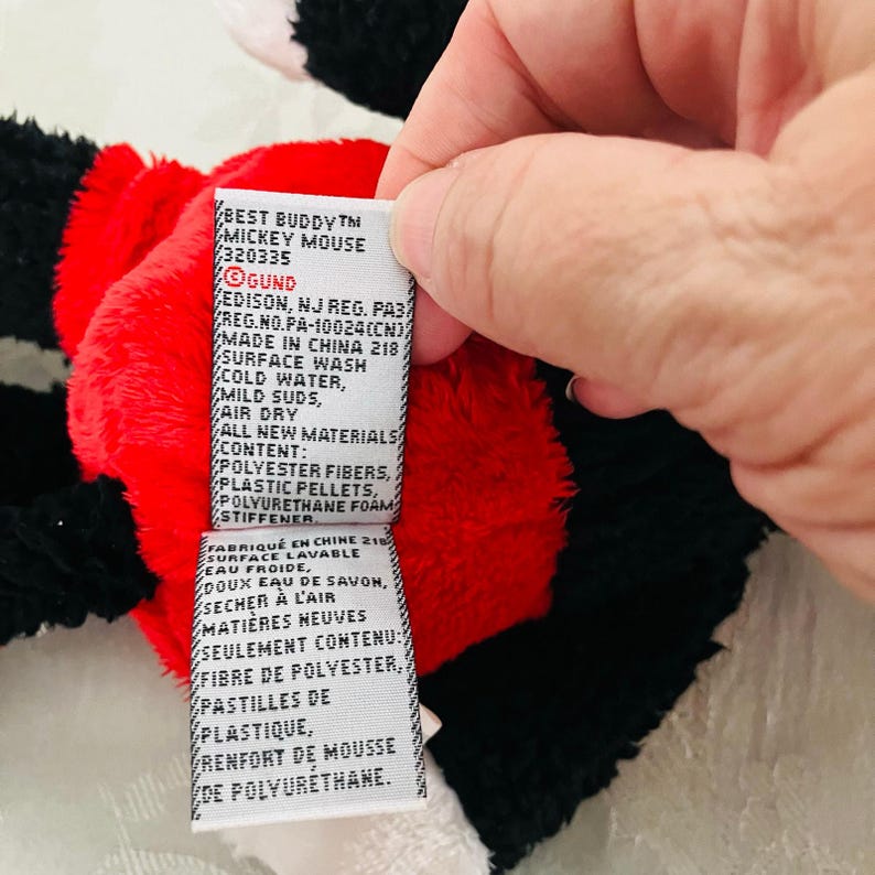 GUND Classic Best Buddy Mickey Mouse Plush 14" NWT 2002 Style 320335 image 4