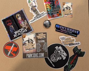 Sticker and Button Pack