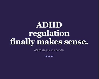 ADHD Regulation Bundle for Kids | Calm Down Kit Meltdown Reset and Transition Toolkit | Boys 6-12