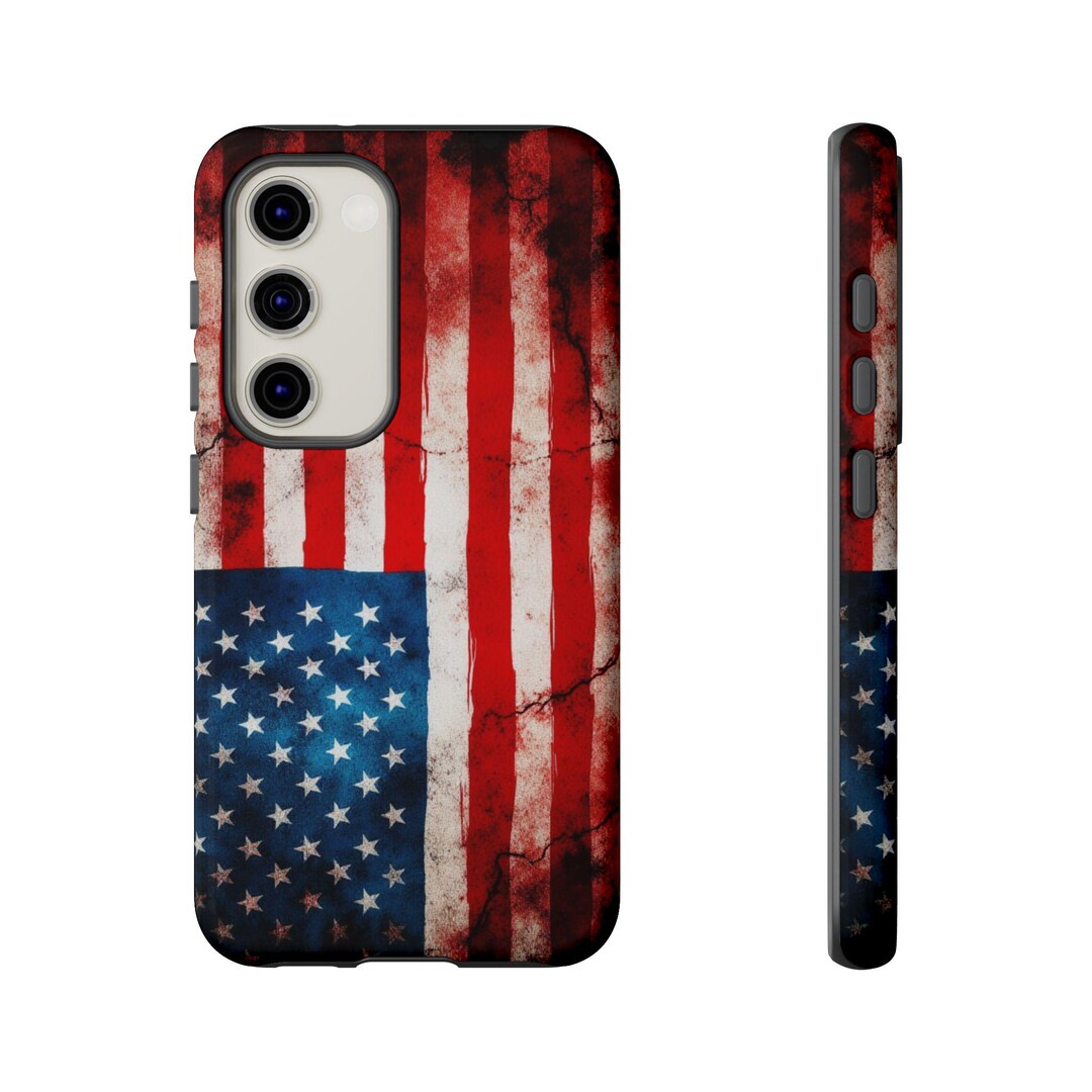 Distressed American Flag Phone Case | Patriotic Cover, USA Stars ...