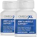 2 PACK Omega, omegaXL 2 pack, omega xl, OmegaXL Joint & Muscle Support Supplement, Green-Lipped Mussel Oil (Pack of 2)
