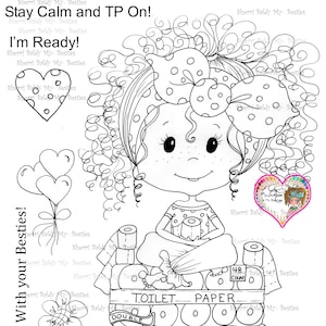 SOFORTIGER DOWNLOAD Digitale Digi Stamps großes Auge großer Kopf Puppen My Besties Phoenix Ray Knobby Knie Ich hab Dich TP Img2947
