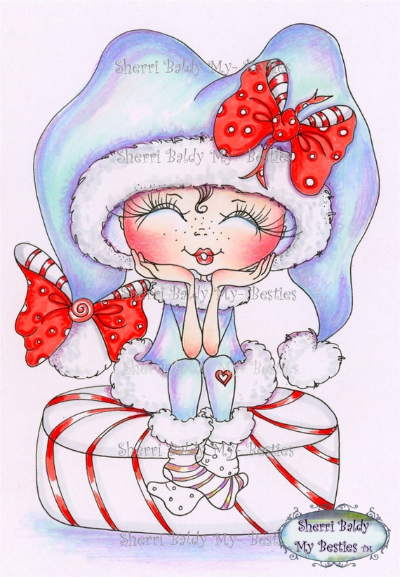 INSTANT DOWNLOAD Digital Digi Stamps Digi Big Eye Big Head Etsy