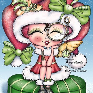 DOWNLOAD INSTANTÂNEO Carimbos Digitais Big Eye Big Head Dolls Bestie New Bestie Steampunk Christmas Img205 Bestie My Besties Por Sherri Baldy
